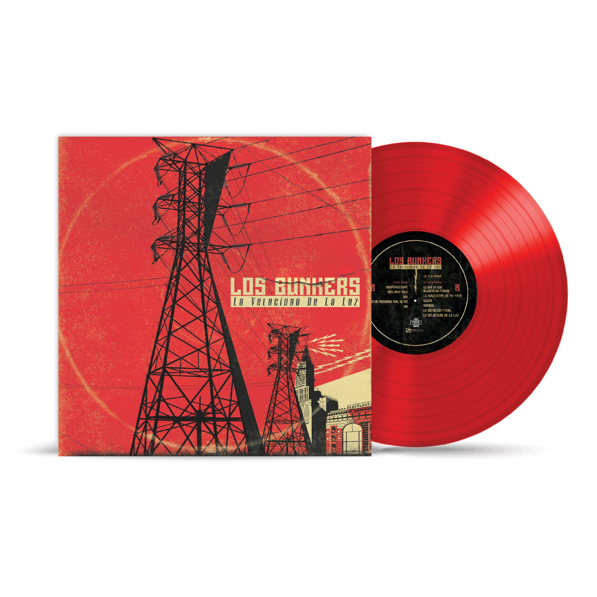 Bunkers - La Velocidad De La Luz (Red Edition Lp)