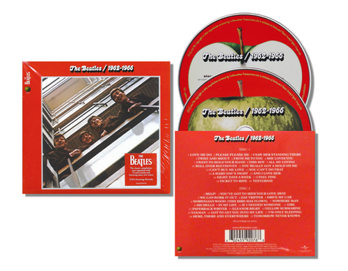 Beatles – 1962-1966 Red Album (2 Cd Edition 2023) – Tocadiscos