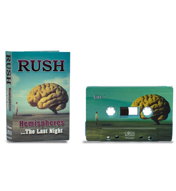 Rush - Hemispheres… The Last Night (Limited Edition Aqua Blue Cassette)